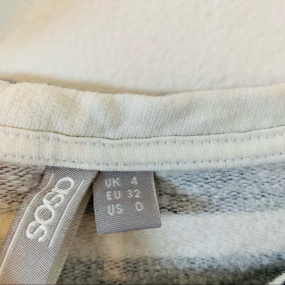 Asos Striped Sweater Dress Size 0 - Picture 10 of 10